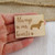 Always in Our Hearts Dachshund Magnet, 2" x 1.5", Basswood