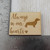 Always in Our Hearts Dachshund Magnet, 2" x 1.5", Basswood