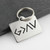 God is Greater Than The Highs and Lows Rectangle Keychain
