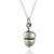 Tiny Acorn Charm Necklace, Sterling Silver Tiny Acorn Charm Necklace, Sterling Silver