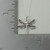 Dragonfly Charm Necklace w/ Filigree Wings, Sterling Silver