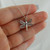 Dragonfly Charm Necklace w/ Filigree Wings, Sterling Silver