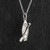 SUP Stand Up Paddle Board Charm Necklace, Sterling Silver