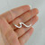Ocean Wave Necklace w/ Lab Opal, Sterling Silver Ocean Wave Necklace w/ Lab Opal, Sterling Silver