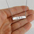 Cross Heartbeat Bar Necklace, Stainless Steel Cross Heartbeat Bar Necklace, Stainless Steel
