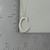 Script Letter C Charm Necklace, Sterling Silver