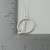 Script Letter D Charm Necklace, Sterling Silver