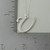 Script Letter U Charm Necklace, Sterling Silver