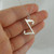 Script Letter Z Charm Necklace, Sterling Silver Script Letter Z Charm Necklace, Sterling Silver