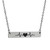 Love Heart with Heartbeat Bar Necklace, Stainless Steel Love Heart with Heartbeat Bar Necklace, Stainless Steel