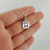 Route 66 Road Sign Charm Necklace, Sterling Silver Route 66 Road Sign Charm Necklace, Sterling Silver