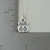 Route 66 Road Sign Charm Necklace, Sterling Silver Route 66 Road Sign Charm Necklace, Sterling Silver