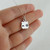 Route 66 Road Sign Charm Necklace, Sterling Silver Route 66 Road Sign Charm Necklace, Sterling Silver