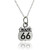 Route 66 Road Sign Charm Necklace, Sterling Silver Route 66 Road Sign Charm Necklace, Sterling Silver