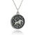 Taurus Trustworthy Zodiac Charm Necklace, Sterling Silver Taurus Trustworthy Zodiac Charm Necklace, Sterling Silver