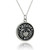 Cancer Imaginative Zodiac Charm Necklace, Sterling Silver