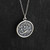 Scorpio Passionate Zodiac Charm Necklace, Sterling Silver Scorpio Passionate Zodiac Charm Necklace, Sterling Silver