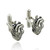 Sterling Silver Anatomical Heart Cuff Links Cufflinks