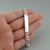 8" Figaro Link ID Bracelet, Sterling Silver