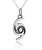 Hurricane - Sterling Silver Charm  Necklace Hurricane - Sterling Silver Charm  Necklace