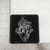 Set of 4 Anatomical Heart Coasters Black/Silver 4" x 4" Set of 4 Anatomical Heart Coasters Black/Silver 4" x 4"