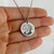 Tree of Life with Dog Necklace, Stainless Steel