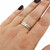 Heart Ring - 925 Sterling Silver and 14K Gold Ring - *NEW* Multiple Sizes Gift