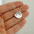 Mother and Baby Sloth Slider Pendant, Sterling Silver