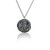 Dragon Ancient Coin Disc Charm Necklace, Sterling Silver