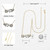Bronze Mama and Baby Elephant Pendant Festoon 12x30mm - Necklace Bronze Mama and Baby Elephant Pendant Festoon 12x30mm - Necklace
