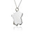 Sterling Silver France Country Charm - Necklace