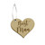 "Best Man" Heart Shaped Wedding Wine Glass Charm, Basswood