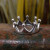 Sterling Silver Crown Ring