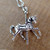 Sterling Silver Carousel Horse Necklace