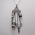 Sterling Silver Chatelaine Sewing Pendant Necklace