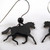 Movable Horse Earrings - Handmade in USA - 925 Sterling Silver Earwire