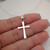 Sterling Silver Cross Charm Necklace
