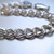 7" Sterling Silver Double Link Charm Bracelet
