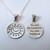 Sterling Silver You Are My Sunshine Necklace