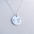 Sterling Silver Leo Constellation Necklace - Horoscope Zodiac