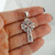 925 Sterling Silver Celtic Cross Pendant with Triquetra
