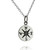 Compass Necklace - Sterling Silver Charm Necklace