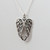 Angel Wing Heart Necklace - 925 Sterling Silver