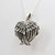 Sterling Silver Angel Wings Locket Necklace
