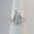 925 Sterling Silver Two Cats Ring
