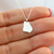 925 Sterling Silver Georgia State Charm Necklace 925 Sterling Silver Georgia State Charm Necklace
