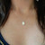 Sterling Silver Wisconsin State Necklace Sterling Silver Wisconsin State Necklace
