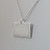 925 Sterling Silver Wyoming State Necklace