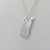 925 Sterling Silver West Virginia State Charm Necklace 925 Sterling Silver West Virginia State Charm Necklace