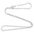 Sterling Silver Serpentine/Singapore 1.5mm Chain Necklace Sterling Silver Serpentine/Singapore 1.5mm Chain Necklace